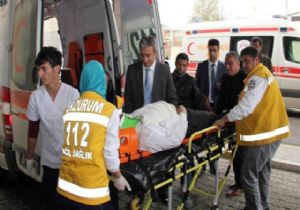 Erzurum da zırhlı araç şarampole yuvarlandı: 3 yaralı