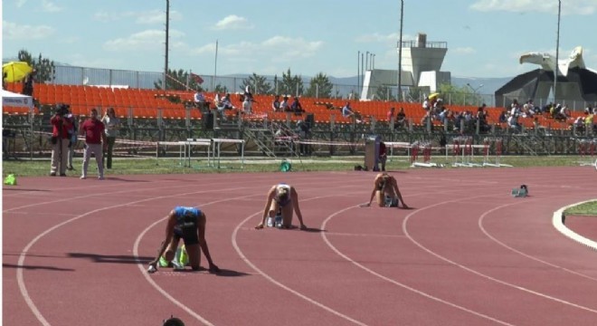 5 ülkeden 80 atlet Erzurum’da yarıştı