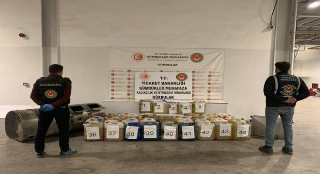 721 kilogram uyuşturucu madde ele geçirildi