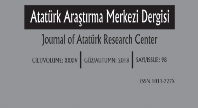 Atatürk Araştırma Merkezi Dergisi 98.sayıya ulaştı