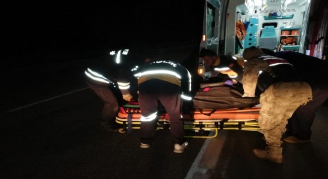 Aşkale’de trafik kazası: 1 ölü, 1 yaralı