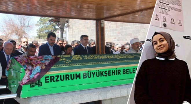 Bakan Kurum, Zeynep Bağrıyanık ın cenaze törenine katıldı