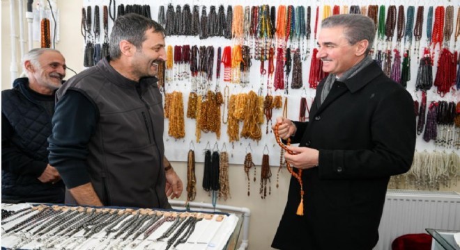 Baruş tan esnafa Ramazan ziyareti