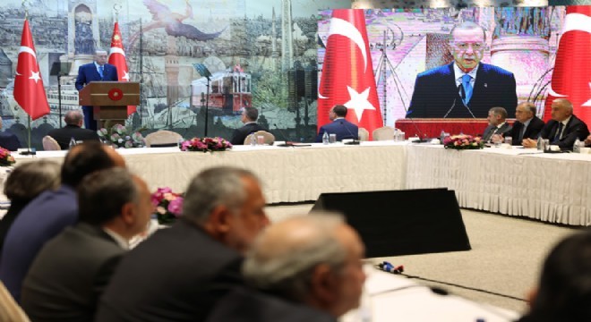 Erdoğan:  Yatay mimariden taviz vermeyeceğiz 