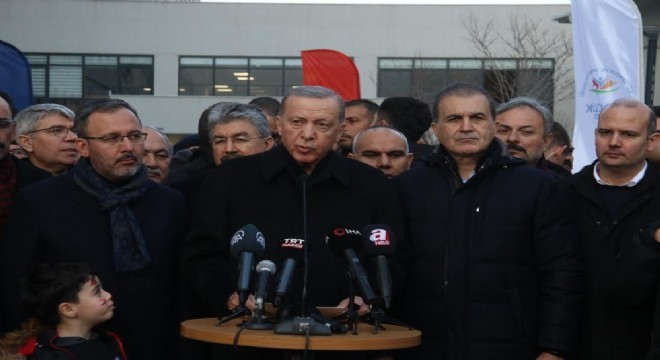 Erdoğan’dan ‘Asrın felaketi’ vurgusu