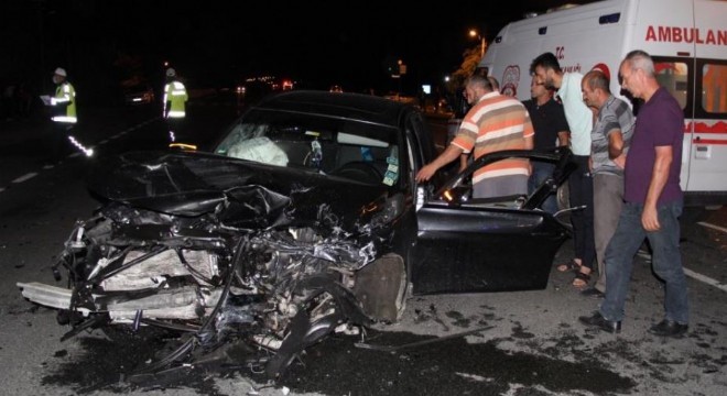 Erzincan yolunda trafik kazası: 7 yaralı