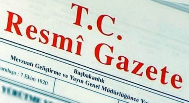 Erzurum Kaymakam atamaları Resmi Gazetede