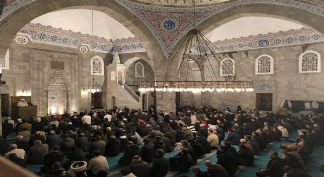 Erzurum da Berat Gecesi dualarla idrak edildi