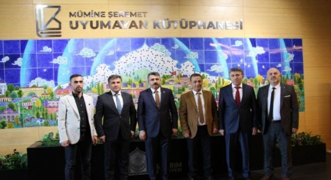 Erzurumlu başkana övgü