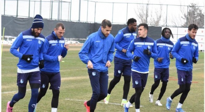 Erzurumspor, Altınordu maçı hazırlıklarını sürdürdü