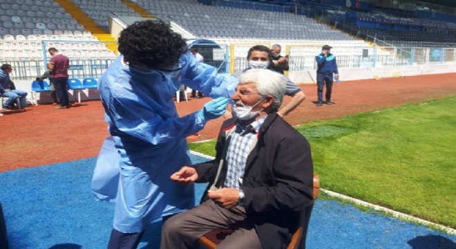 Erzurumspor-Eskişehirspor maçı öncesi sağlık testi
