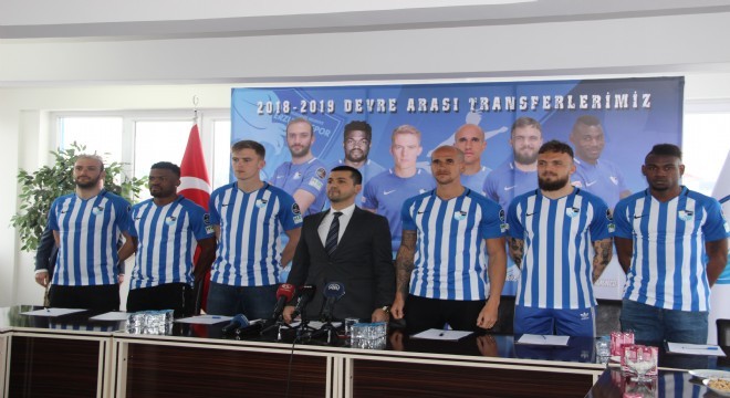 Erzurumspor transferi 6 futbolcuyla tamamladı