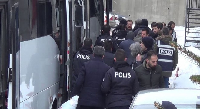 Erzurum’da FETÖ operasyonu: 17 gözaltı