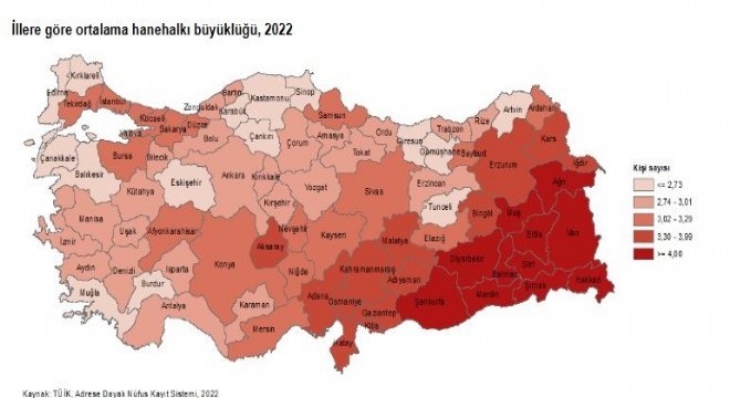 Erzurum’da refah arttı, hanehalkı sayısı düştü