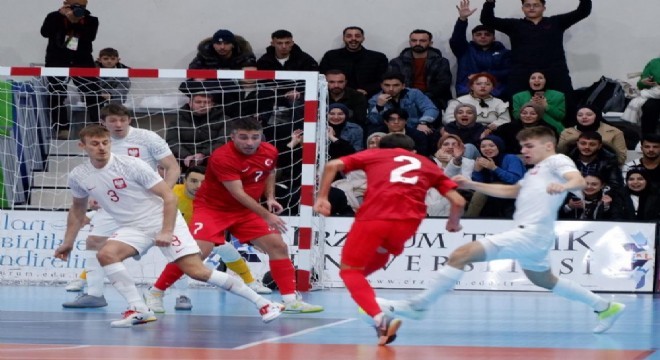 Futsal: Türkiye: 1 - Polonya: 4