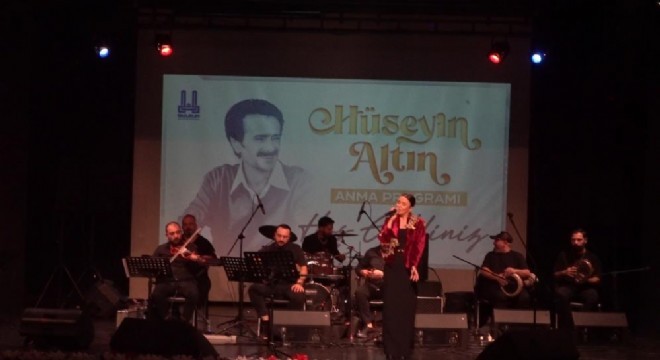 Hüseyin Altın eserleriyle anıldı