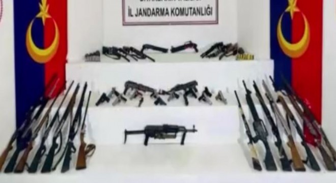Jandarmadan silah kaçakçılığı operasyonu