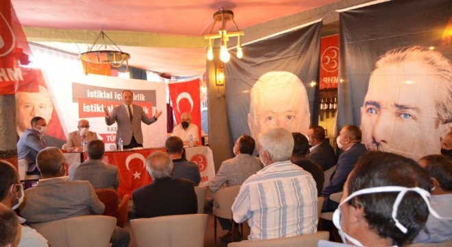 MHP Hınıs ve Uzundere ilçe kongreleri yapıldı