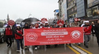 Aile Yılı için yürüdüler