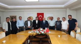 Başkan Sekmen'den DAGC'ye tebrik ziyareti