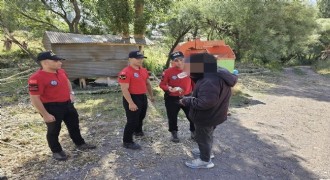 Jandarma kayıp şahsı buldu