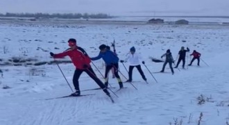 Kayaklı koşuda Erzurum mesaisi