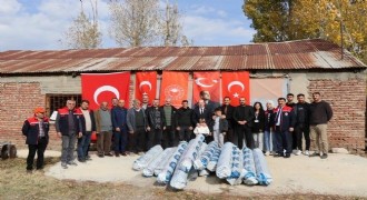 Oltulu seracılara örtü desteği