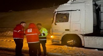 Türk Kızılay imdada yetişti