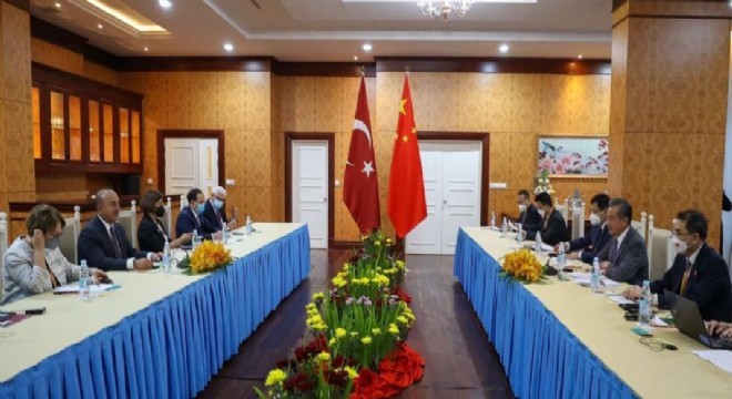 Çavuşoğlu ndan Uygur Türkleri hassasiyeti vurgusu