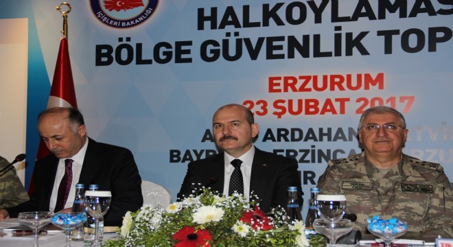 İçişleri Bakanı Soylu Erzurum da
