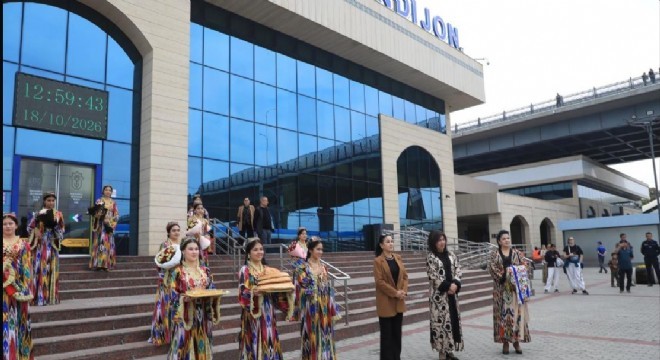 Türk Dünyası Kültür ve sanat elçileri Andican da